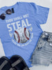 Thou Shall Not Steal Baseball Graphic T-shirt