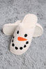 Snowman Embroidered Slipper