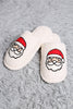 Santa Embroidered Slipper - Final Sale