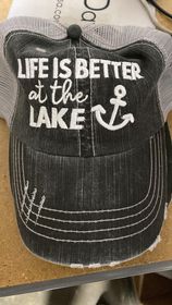 Life is Better at the Lake Trucker Hat