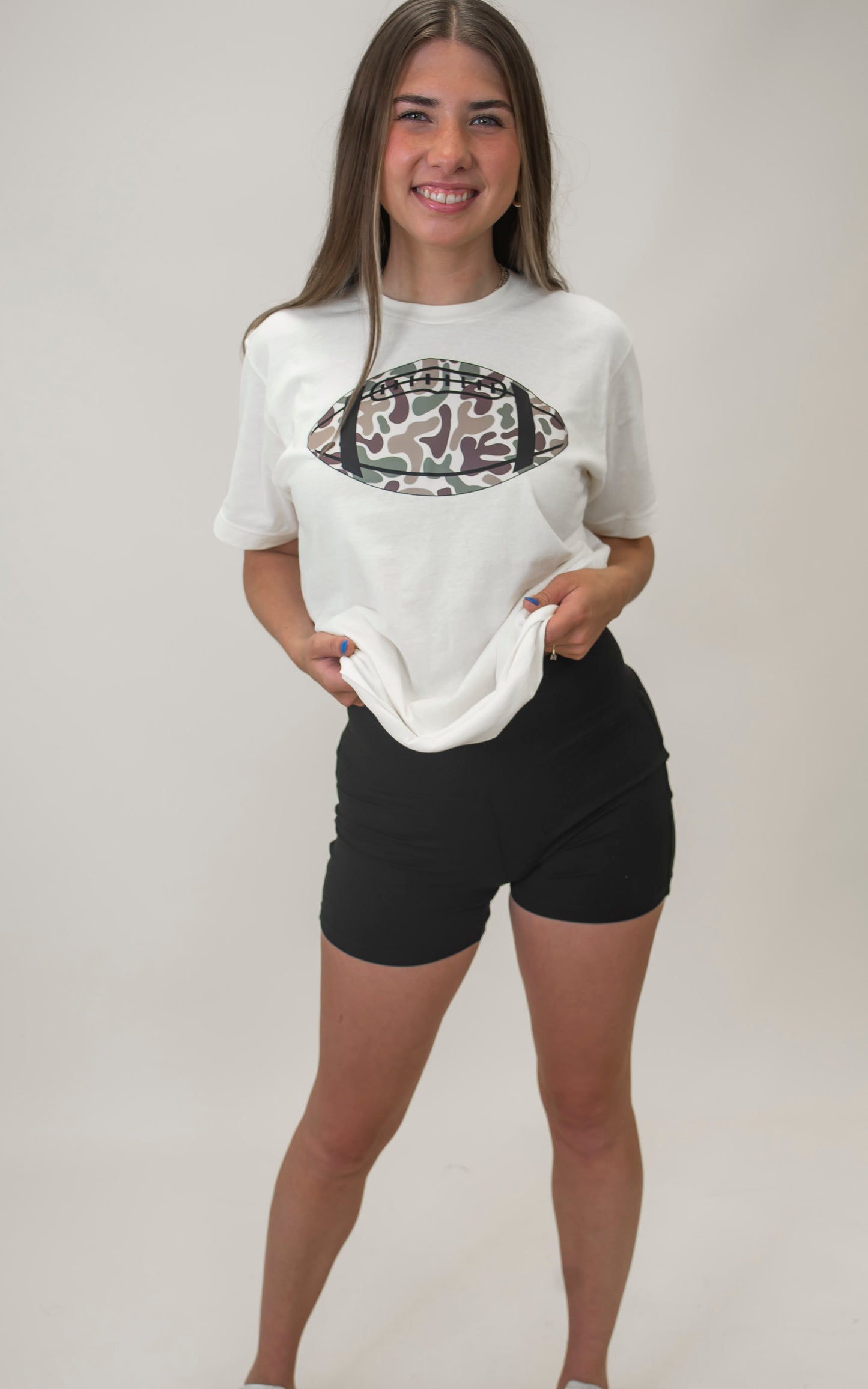 Brushed Microfiber Wide Waistband Biker Shorts | ZENANA DEAL