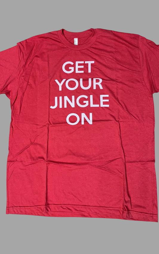 Get Your Jingle Red Graphic T-Shirt | FINAL SALE**