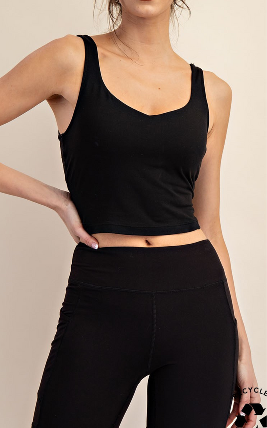 V-Neck Yoga Top | RAE MODE - Final Sale