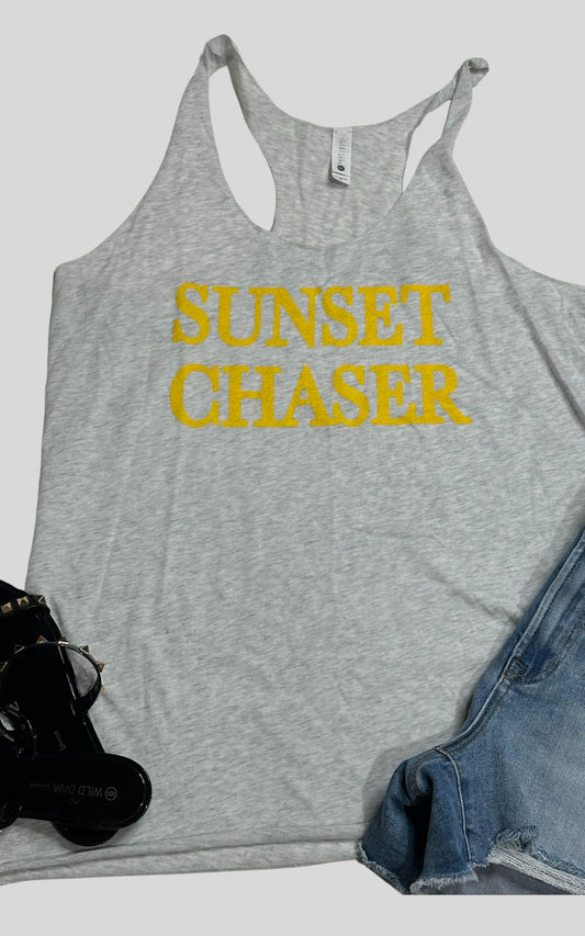 Sun Chaser Sample Racerback Tank Top | FINAL SALEL