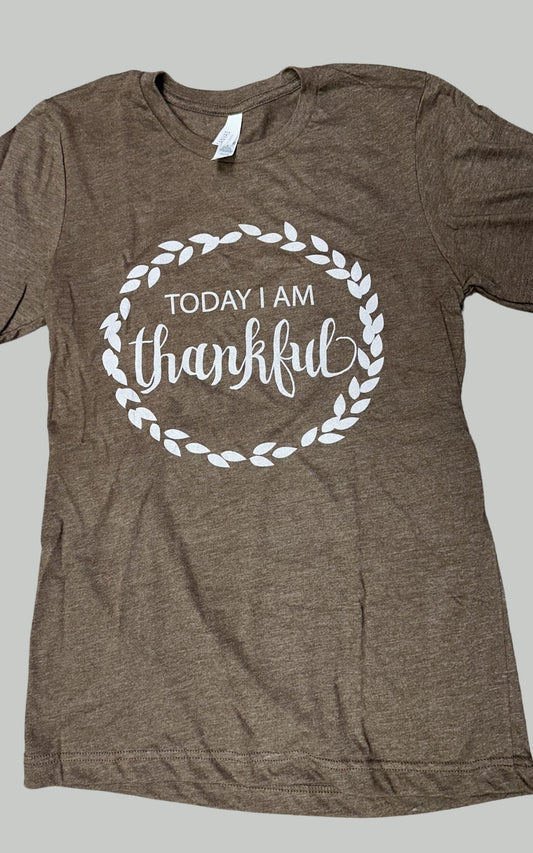 Today I am Thankful Sample Graphic T-Shirt | FINAL SALE