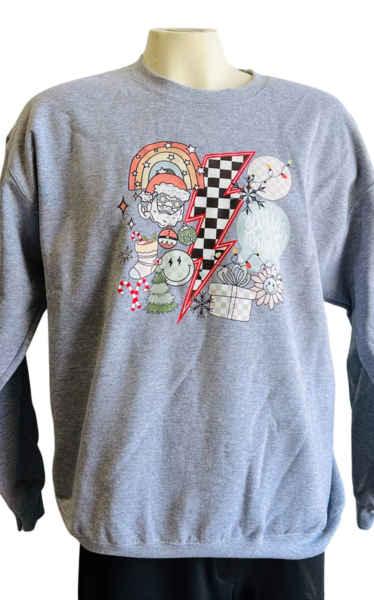 Bright & Merry Graphic Crewneck**