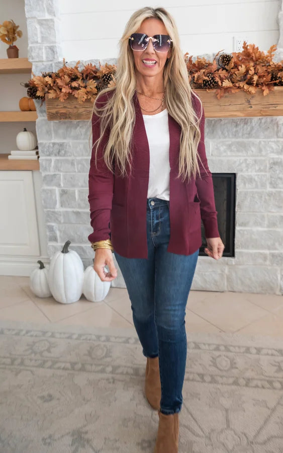 Our Favorite Boyfriend Cardigan (5 COLORS) *DEAL*