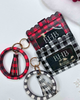 Buffalo Plaid Bracelet ID Holder - DEAL