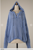 Lace Open Up Crochet Chenille Sweater Hoodie - Final Sale**
