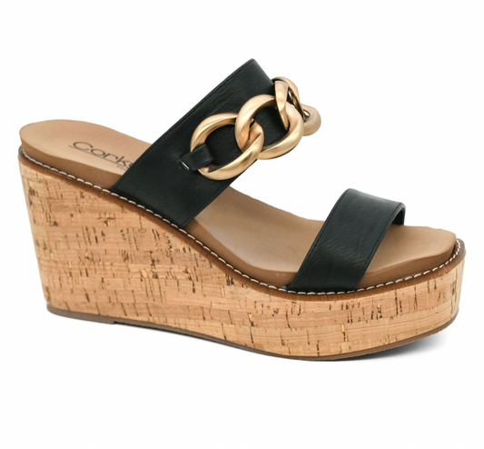On Vacay Wedge Sandal | CORKYS - Final Sale