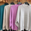 side slit oversized sweater