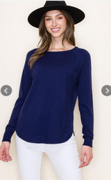 Dixie Darling High Low Sweater - Final Sale
