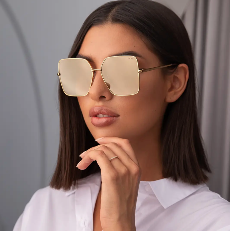 Dream Girl Sunglasses - Gold