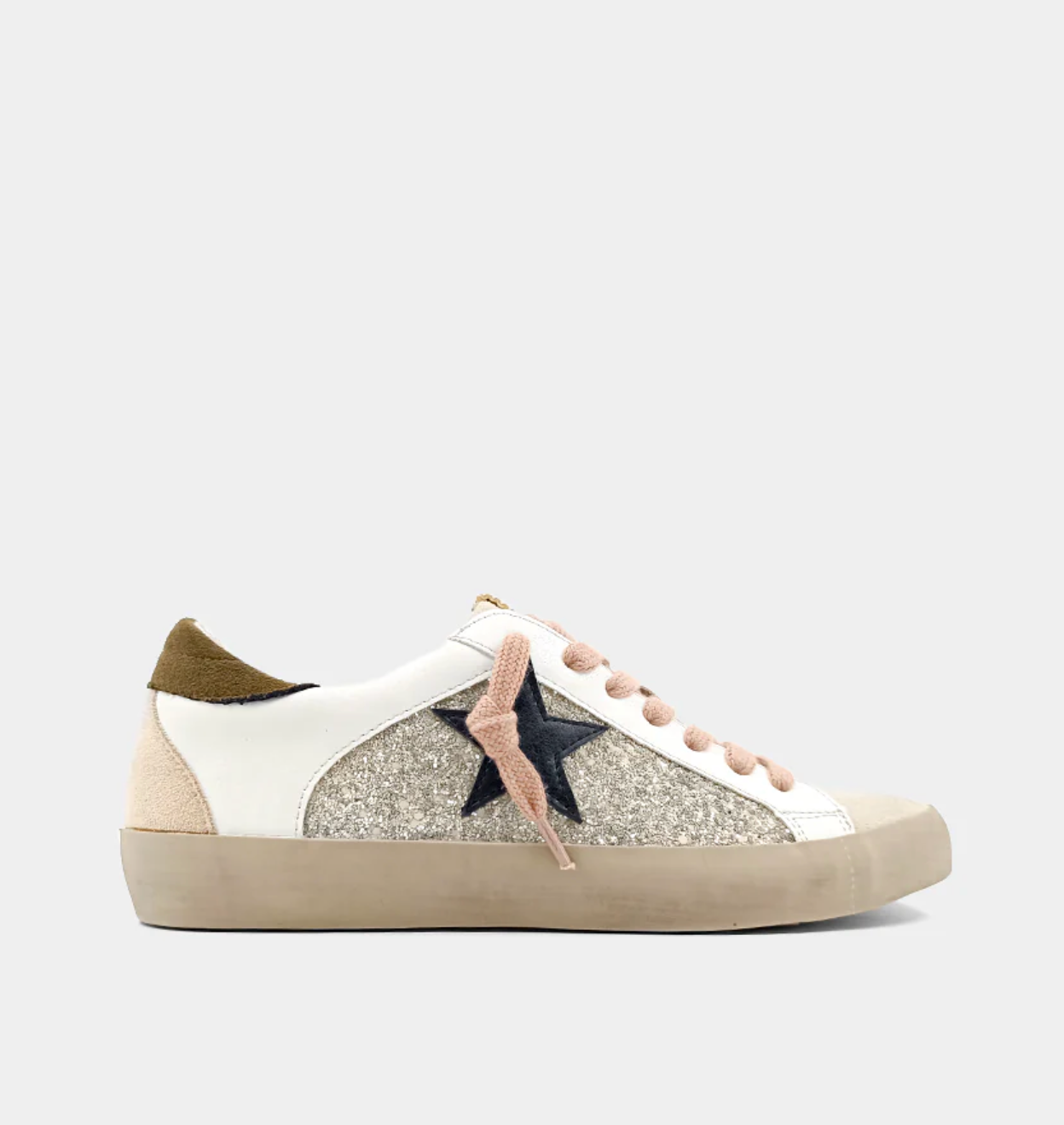 Pearl Glitter PAULA Sneaker - Shu Shop - Final Sale