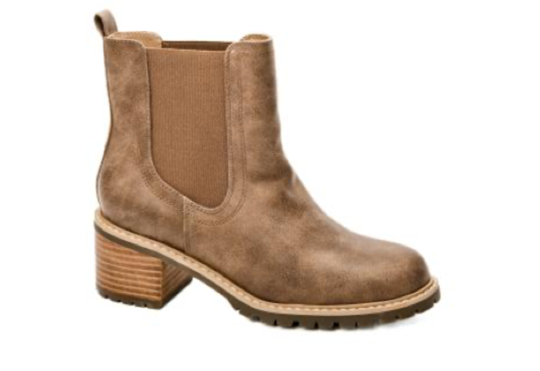 Corkys Doohickey Taupe Booties **