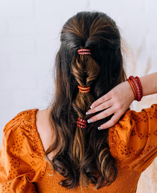 Large Coil Hair Ties (Set of 3) | Teleties** - DEAL