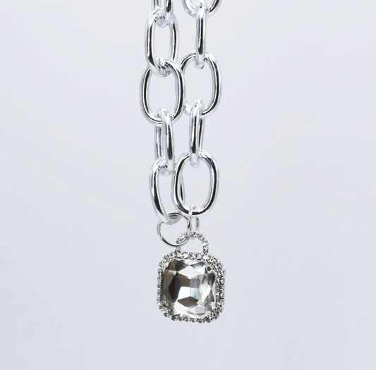 Crystal Glamour Chunk Necklace *30A OCTOBER LIVE PREORDER