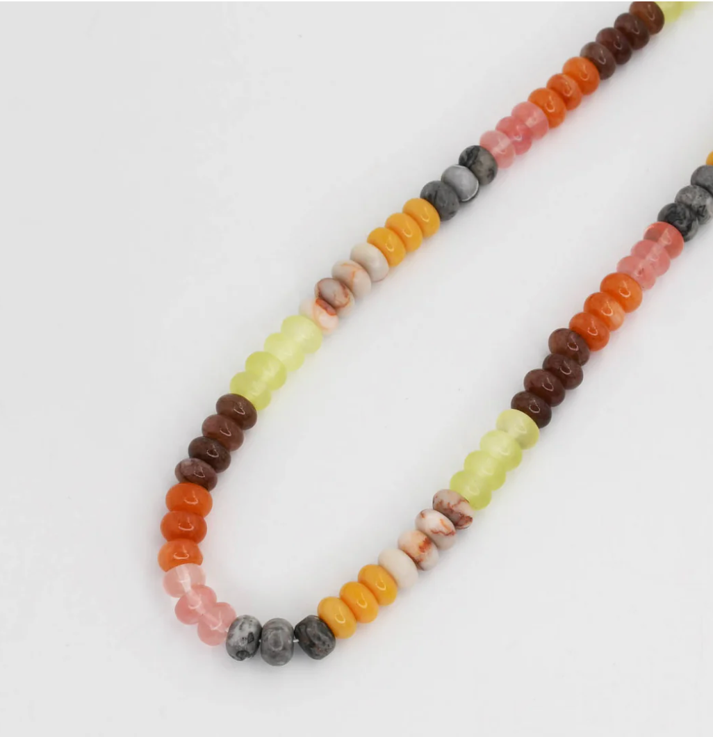 Autum Gemstone Necklace *30A OCTOBER LIVE PREORDER