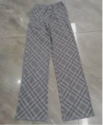 Black Plaid Pajama Pant Set by Salty Wave (TOP & BOTTOM)