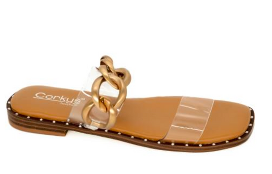 Catch Flights Not Feelings Sandals | CORKYS - Final Sale