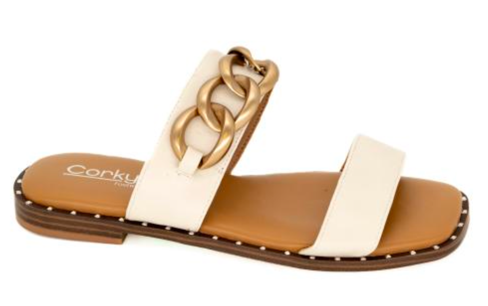 Catch Flights Not Feelings Sandals | CORKYS - Final Sale