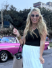 Classic Black Crop Tank Top | Salty Wave *FINAL SALE