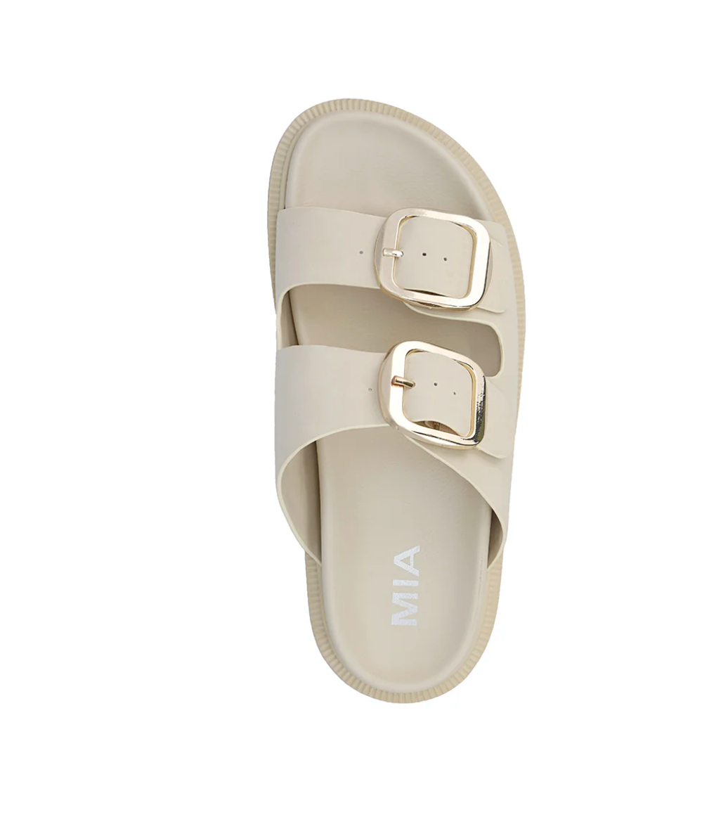 The Gen Seashell Dual Buckle Sandal | MIA SHOES * FINAL SALE