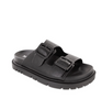 The Gen Black Dual Buckle Sandal | MIA SHOES *FINAL SALE