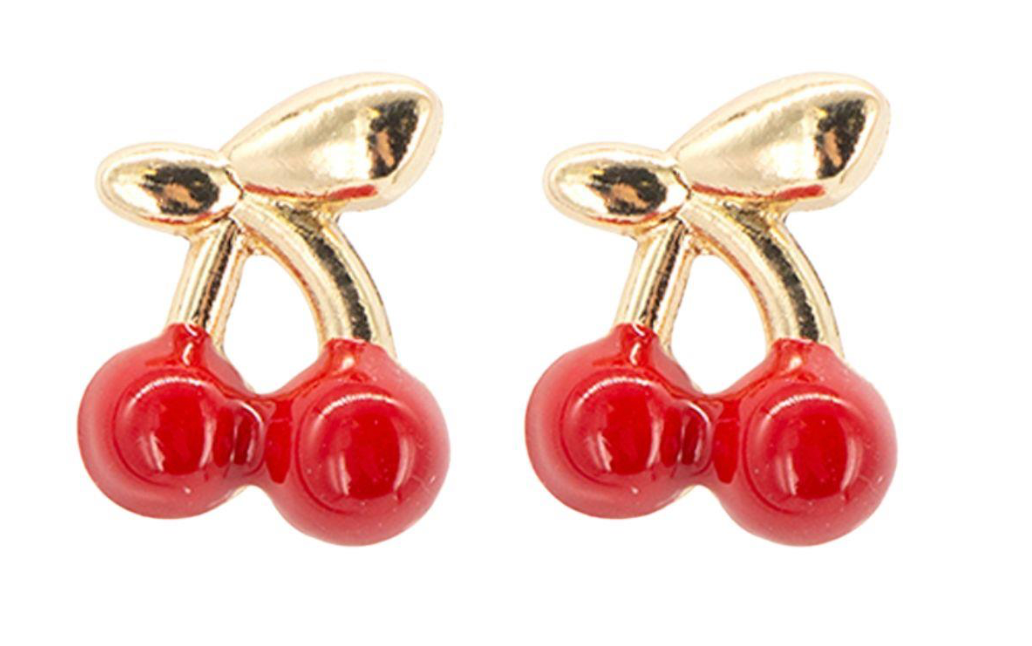 Cherry Drop Earring