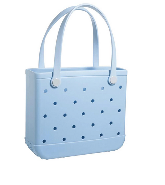 Small Rubber Beach Day Tote Bag