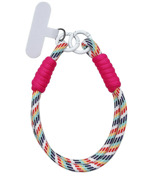 Rope Bag Charm Keychain Phone Holder