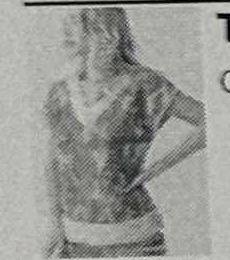 Pink Camo Short Sleeve V-Neck Top