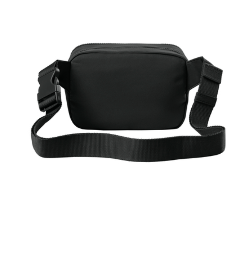 Matte Dual-Compartment Crossbody Bag
