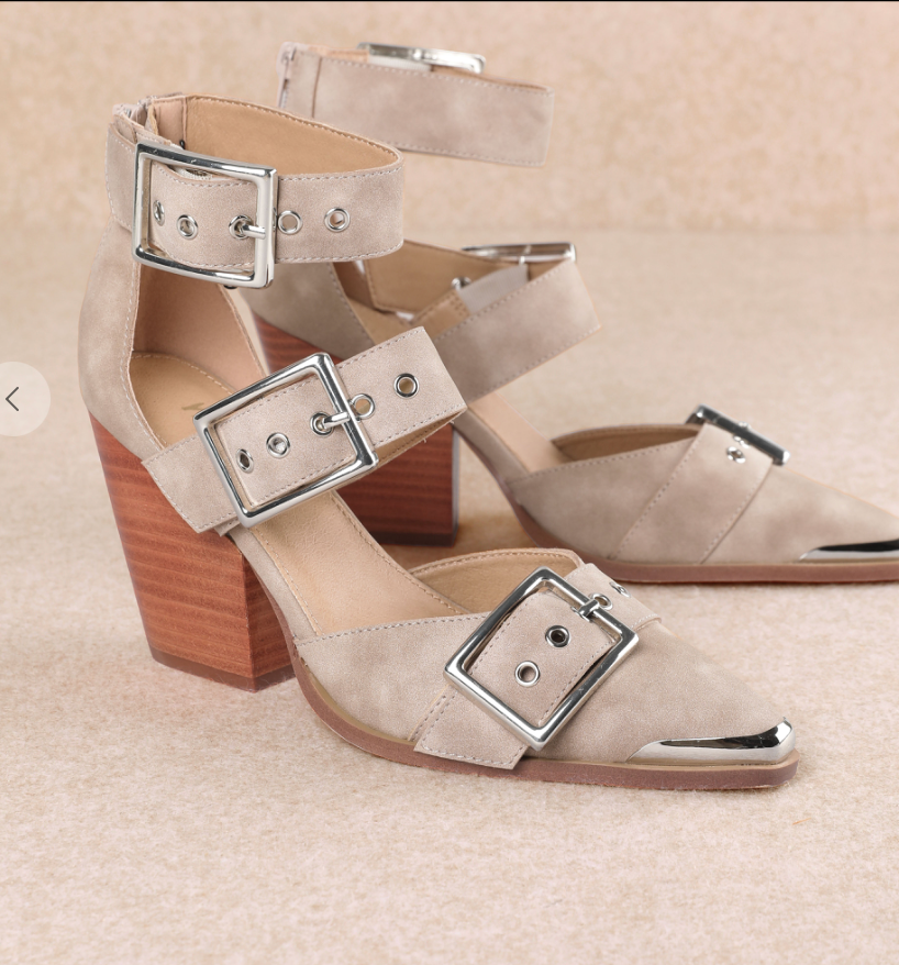 Hendrix - Pointed Toe Hollow Out Stiletto Sandals | MIIM (5 COLORS) *LA LIVE PREORDER 35% OFF