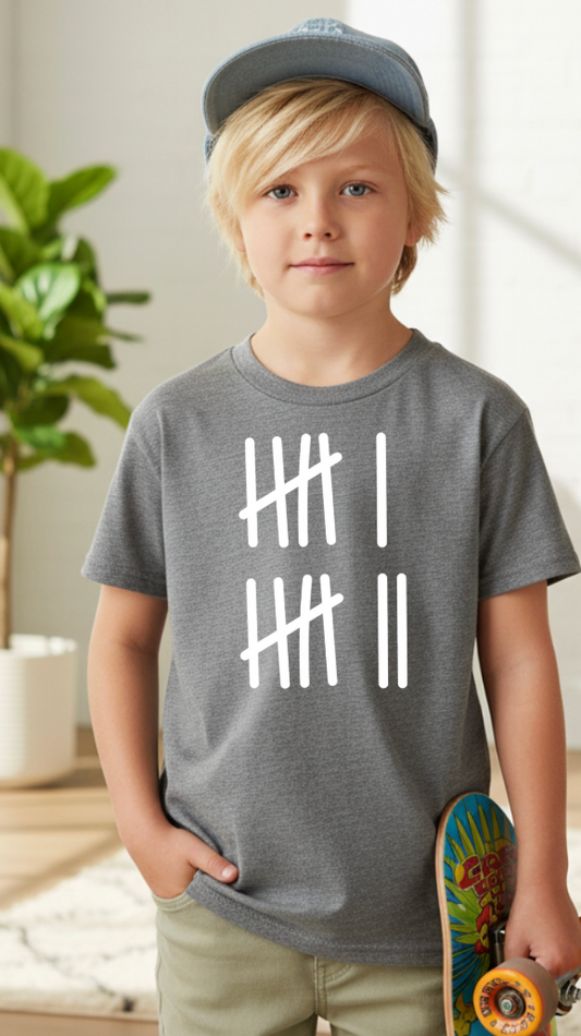 67 Tally Tee Baseball Tshirt Youth/adult