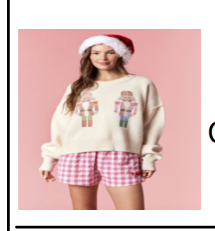 Nutcracker Embroidered Sweater