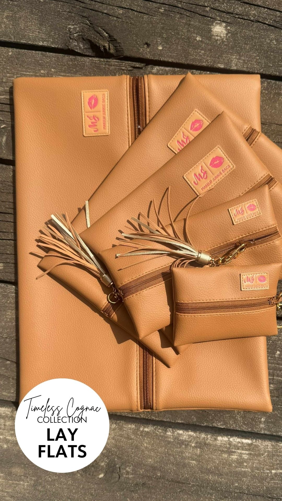 The Timeless Cognac Collection | Makeup Junkie & Bad Habit Collab *PREORDER - ESTIMATED START SHIPPING DATE IS 6 -8