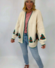 Christsmas Trees with Stars Cardigan