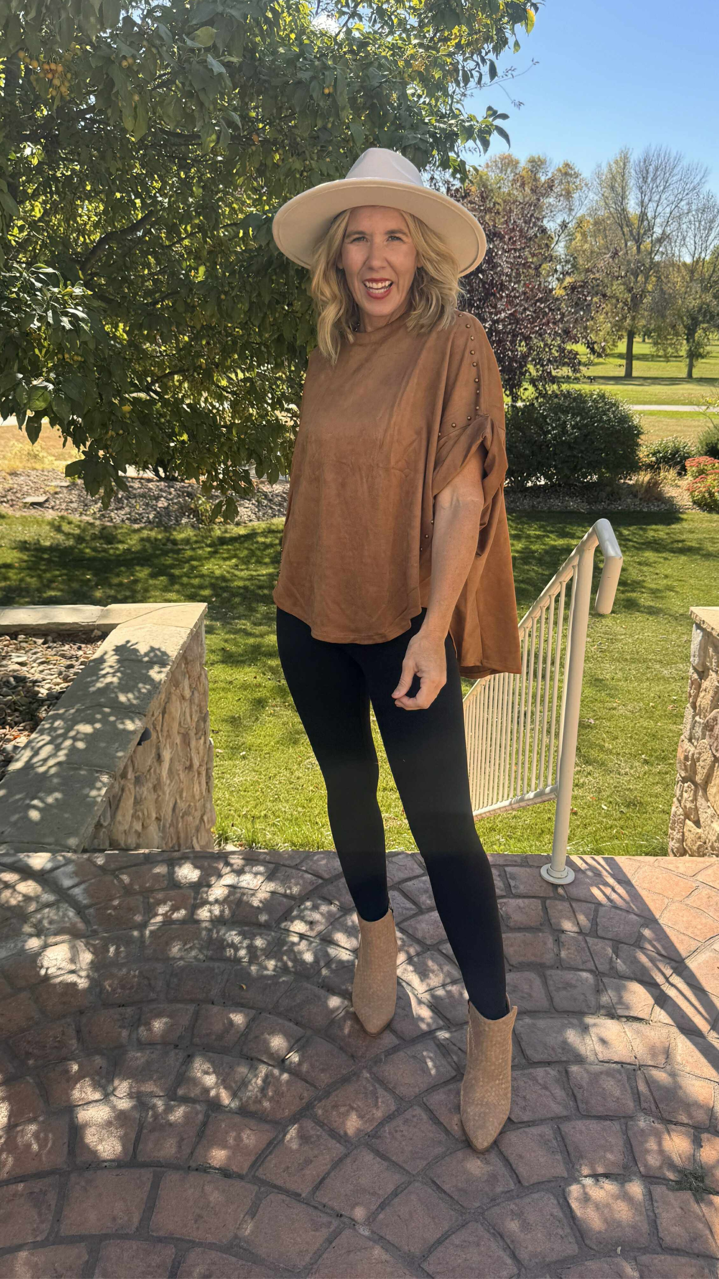 Studded High Low Oversized Tee