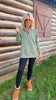 On Repeat Olive Half-Zip Pullover | SALTY WAVE - DEAL