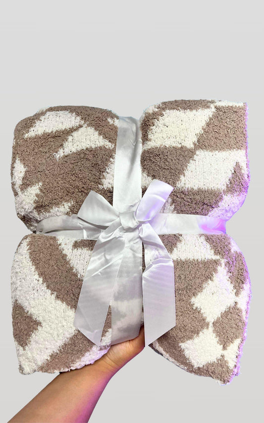 Mocha Aztec Dreamer Blanket by Salty Wave *DEAL-FINAL SALE