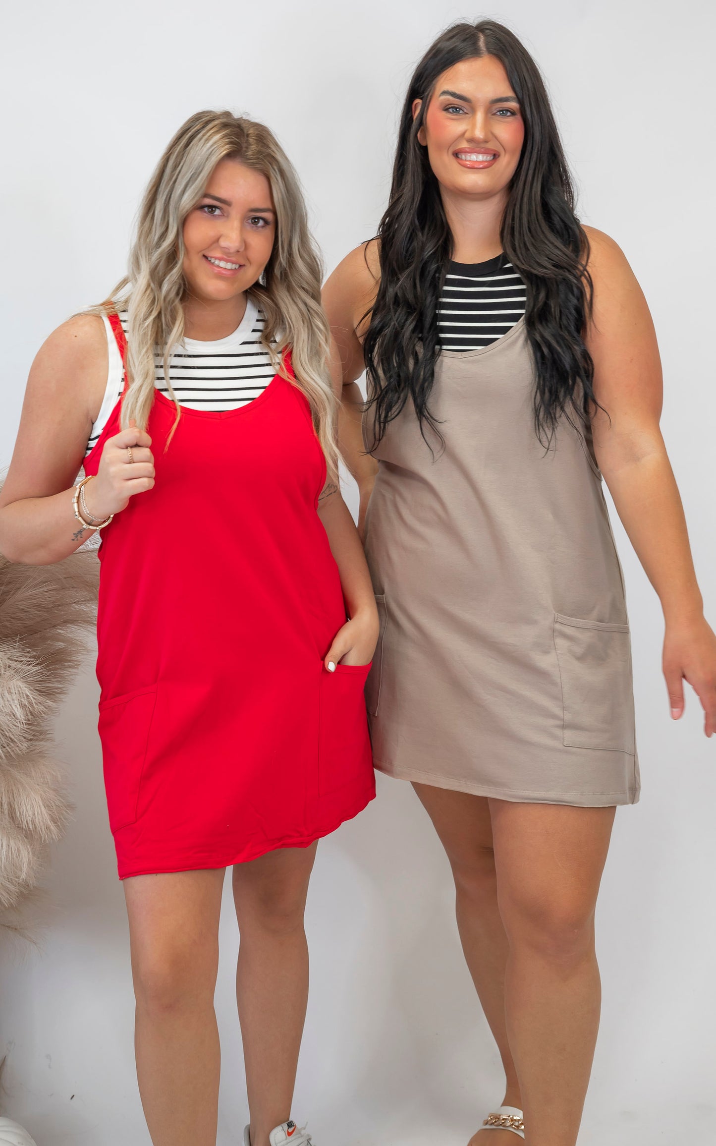 The Holly Mini Dress With Built-in Romper Liner | Zenana (7 COLORS) *DEAL*