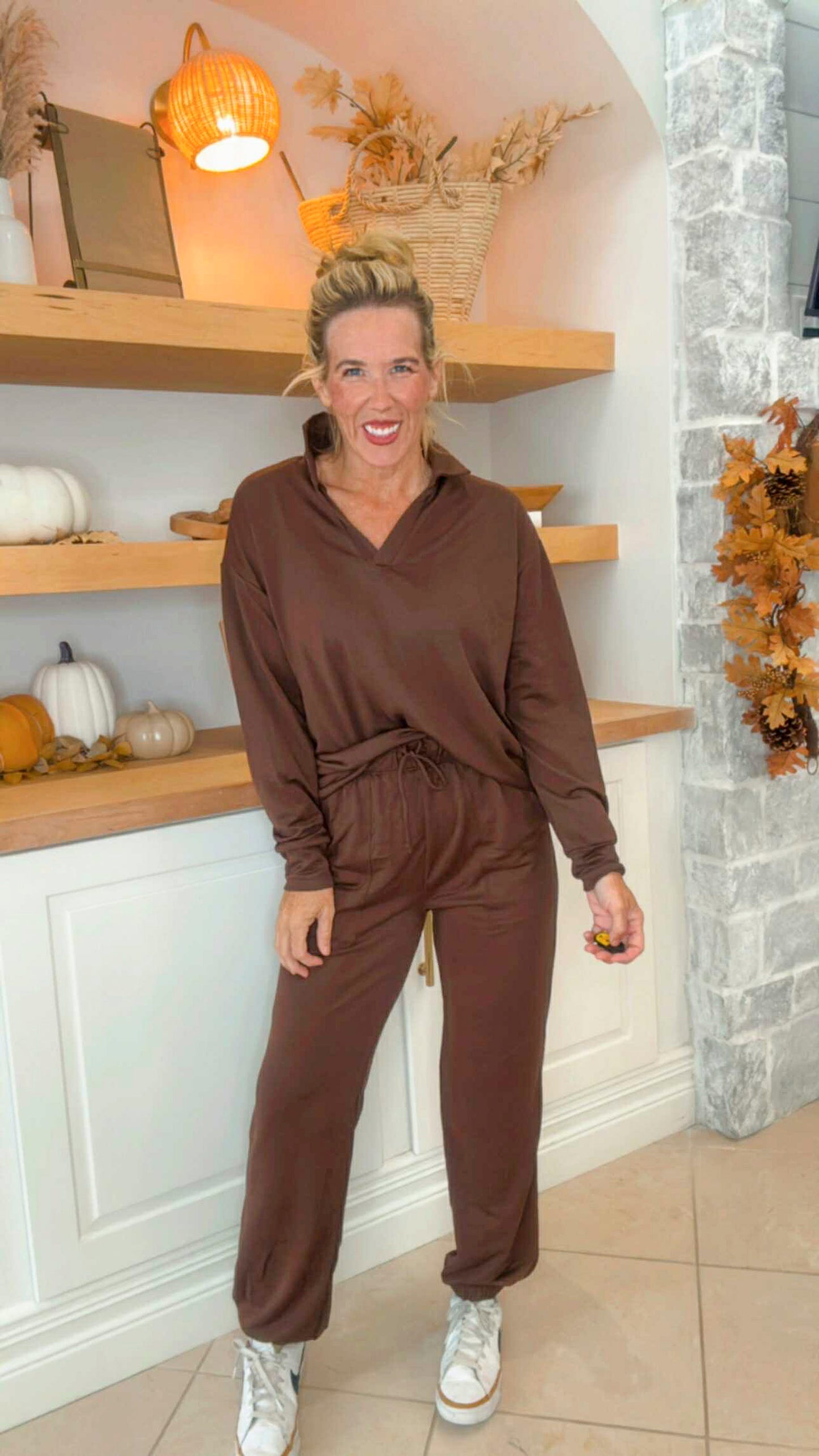 2-Piece French Terry Weekend Travel Set