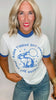 Down the Rabbit Hole Ringer Graphic T-shirt