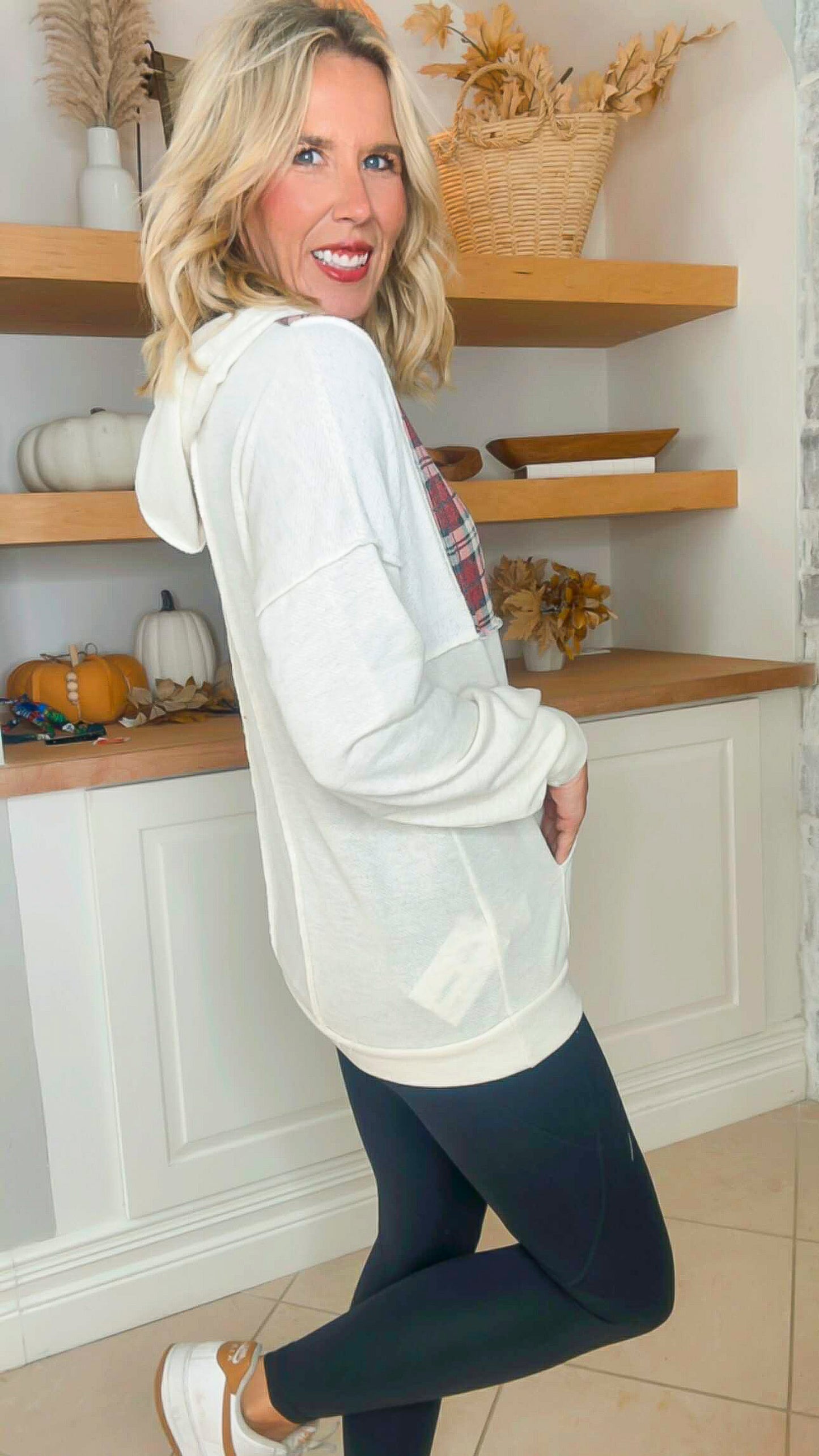 Ivory Time to Time Sweatshirt