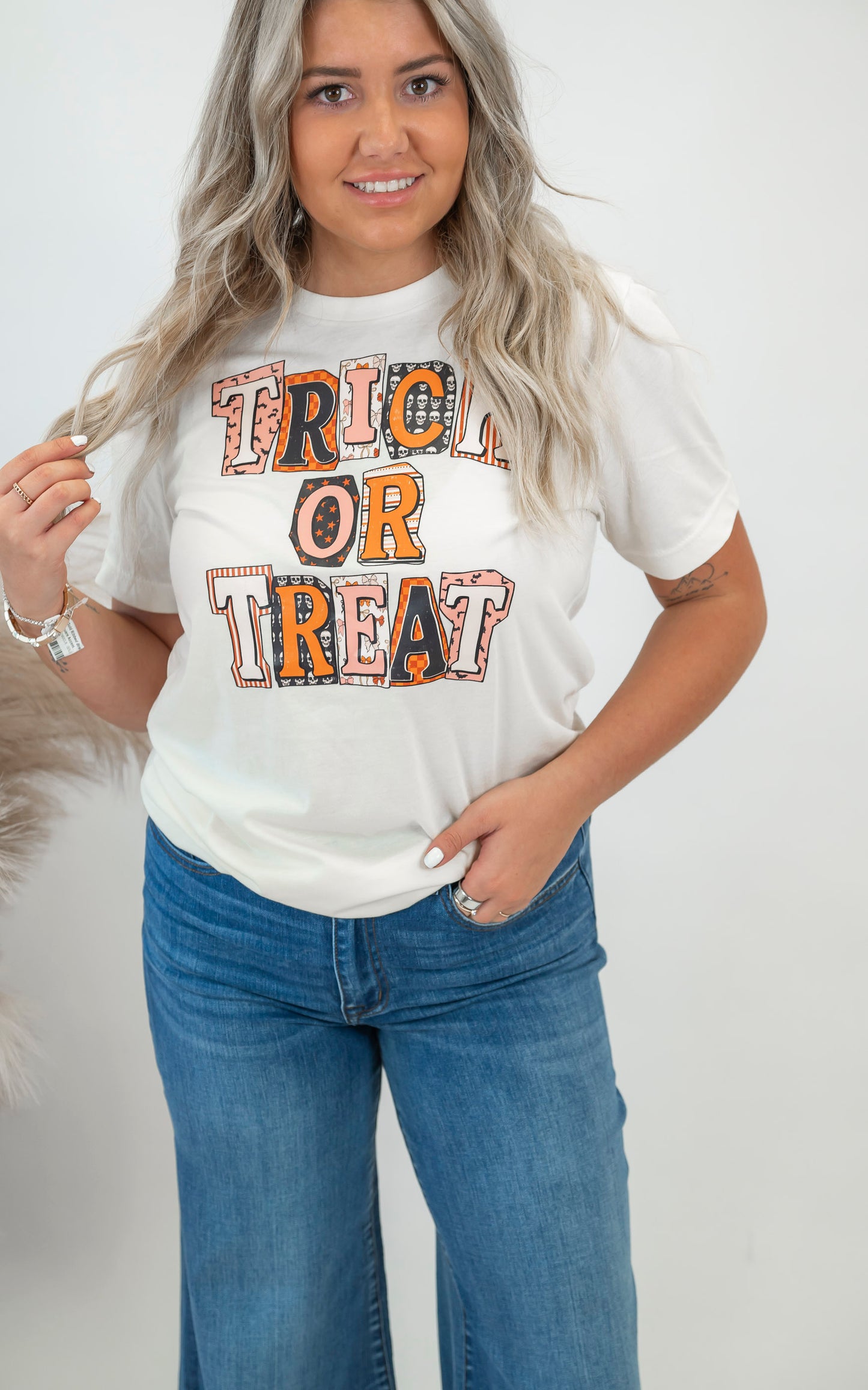 Halloween Trick or Treat Graphic T-shirt