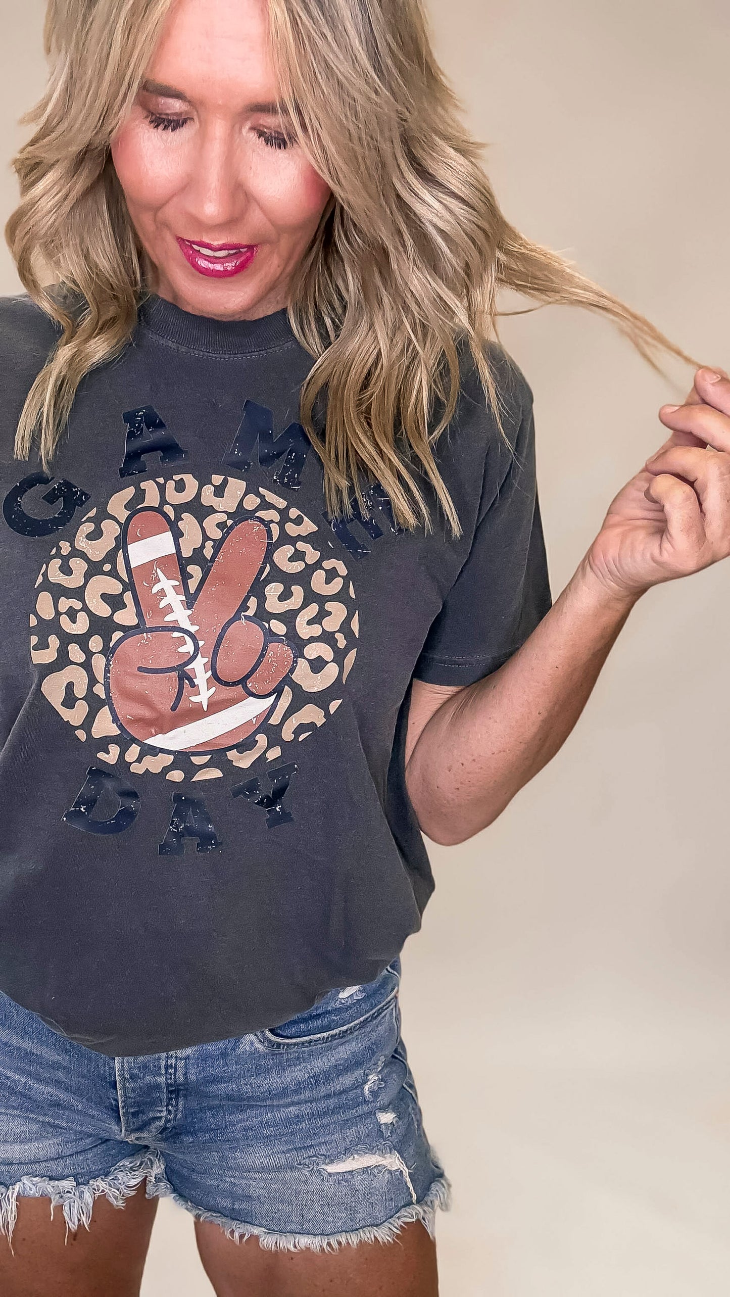The Peace Football Garment Graphic T-shirt