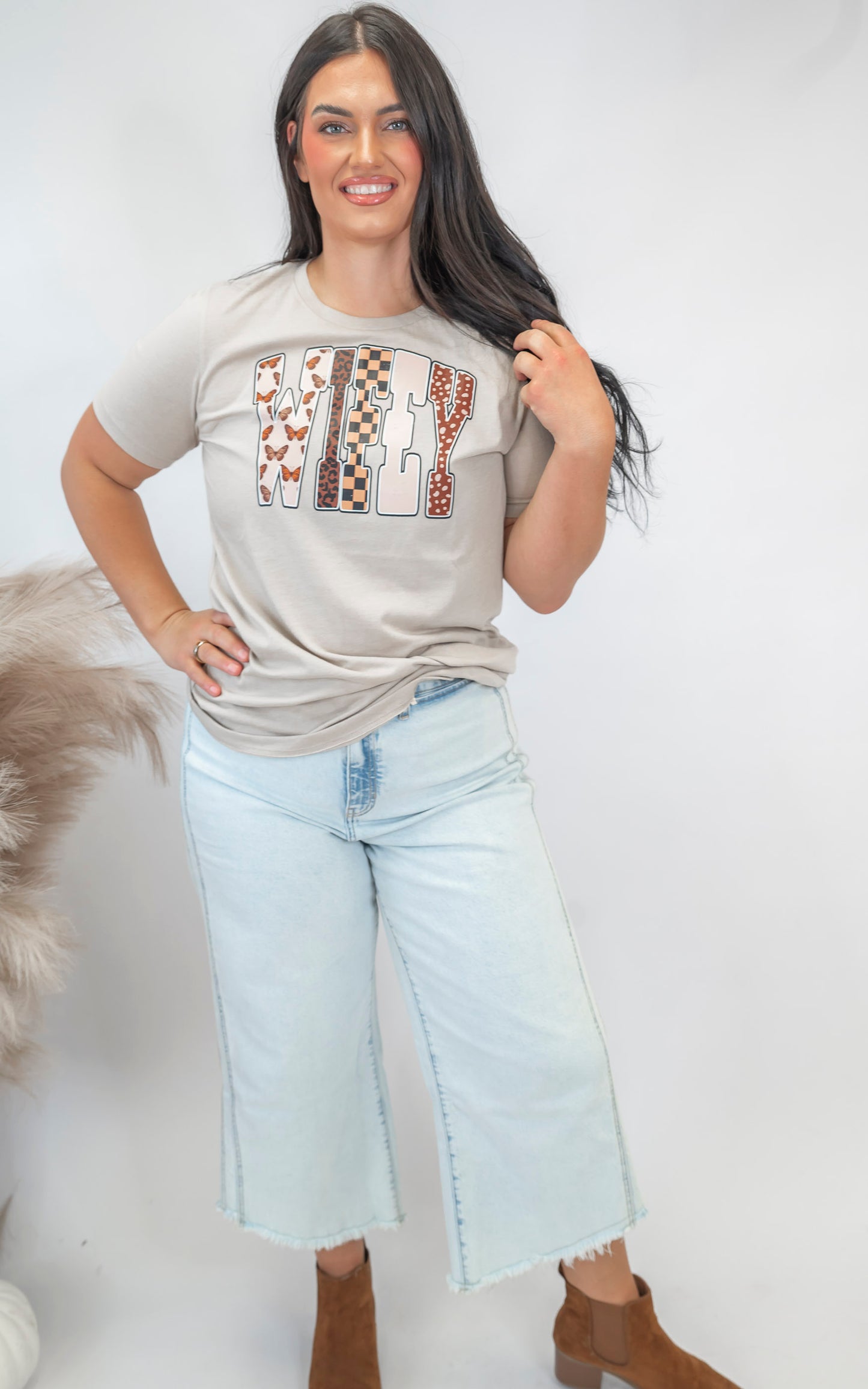 Wild About Wifey Graphic T-shirt