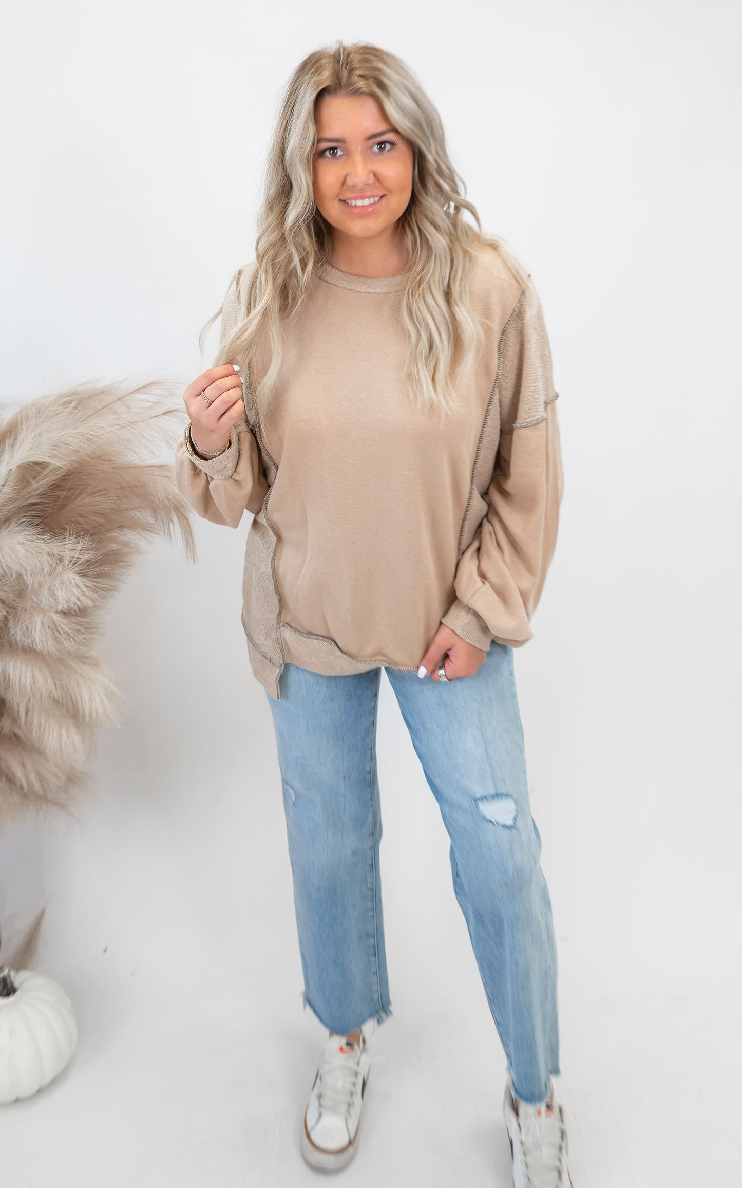 The Rowan French Terry Sweatshirt (2 COLORS)