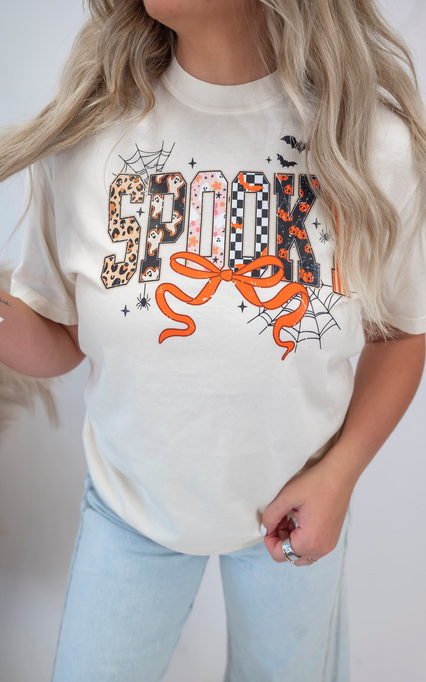 Spooky Season Cutie Garment Graphic T-shirt